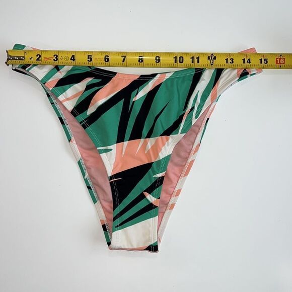 NWOT Bikini Lab Sonic Boom Tropical Hipster Bikini Large - Picture 7 of 10